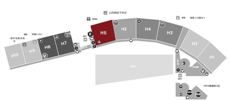 pg电子2025 ITMA展馆位置